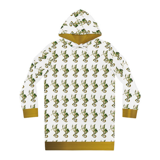 Chic Women's Hoodie Dress with Whimsical Green Design, Stylish Casual Wear for Spring, Perfect for Gatherings, Unique Gift, Cozy [...]