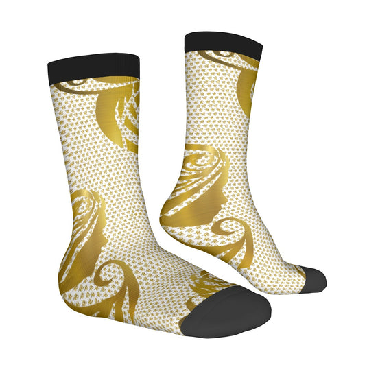Contrast Color Socks For the USA