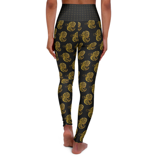 High Waisted Yoga Leggings - Emotional by Vante