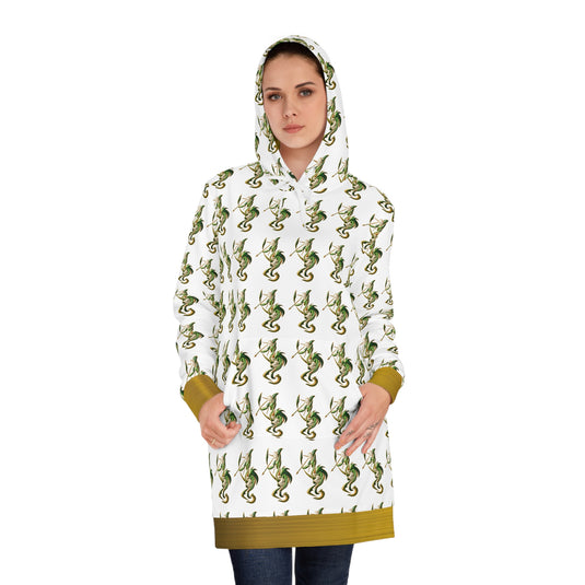 Chic Women's Hoodie Dress with Whimsical Green Design, Stylish Casual Wear for Spring, Perfect for Gatherings, Unique Gift, Cozy [...]