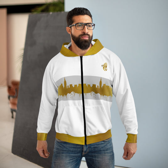 Unisex Zip Hoodie (AOP) - Emotional by Vante