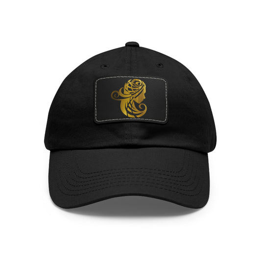 Dad Hat with Leather Patch (Rectangle) - Emotional by Vante