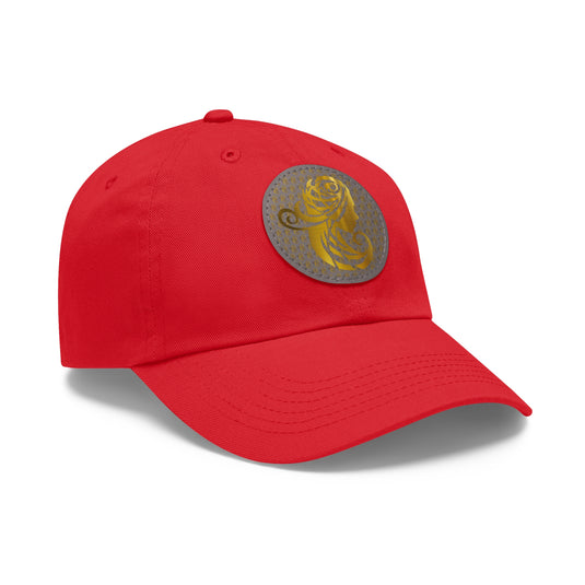 Dad Hat with Leather Patch (Round) - Emotional by Vante