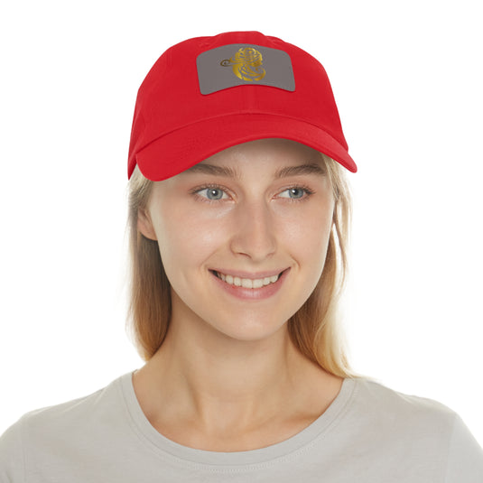 Dad Hat with Leather Patch (Rectangle) - Emotional by Vante