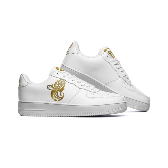 Unisex Low Top Leather Sneakers - Emotional by Vante