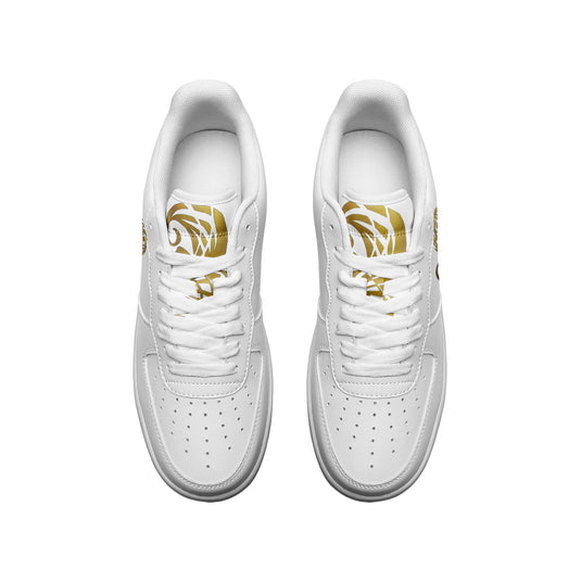 Unisex Low Top Leather Sneakers - Emotional by Vante