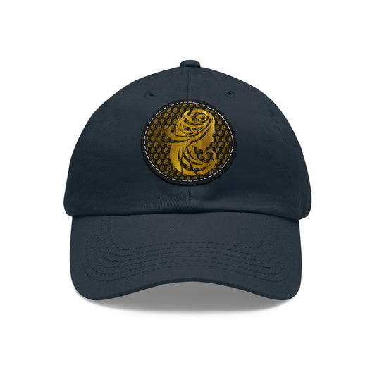 Dad Hat with Leather Patch (Round) - Emotional by Vante