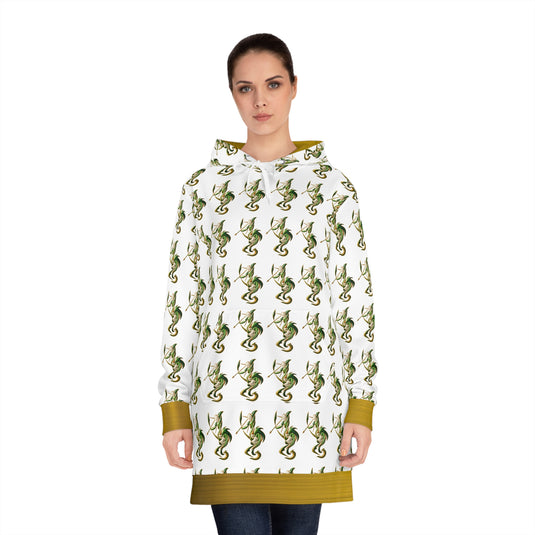 Chic Women's Hoodie Dress with Whimsical Green Design, Stylish Casual Wear for Spring, Perfect for Gatherings, Unique Gift, Cozy [...]