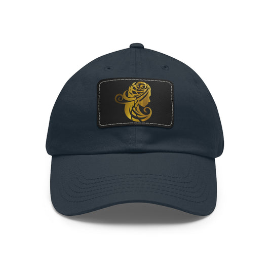 Dad Hat with Leather Patch (Rectangle) - Emotional by Vante