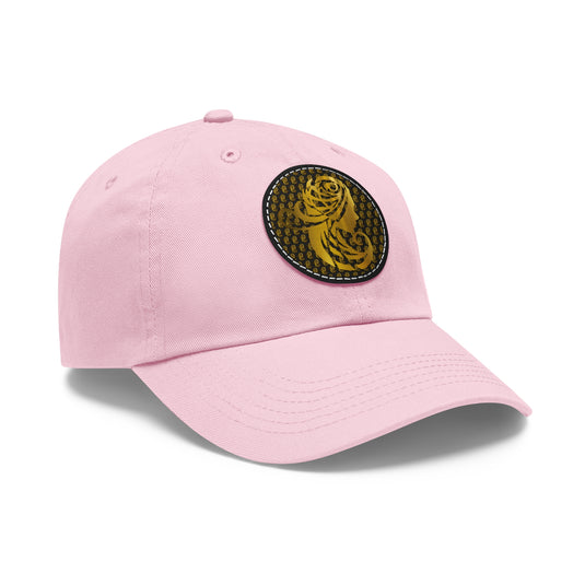 Dad Hat with Leather Patch (Round) - Emotional by Vante