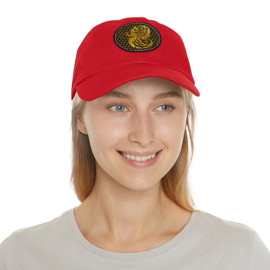 Dad Hat with Leather Patch (Round) - Emotional by Vante
