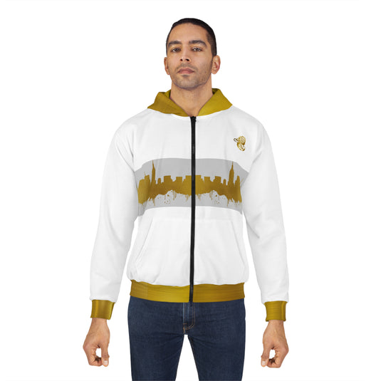 Unisex Zip Hoodie (AOP) - Emotional by Vante