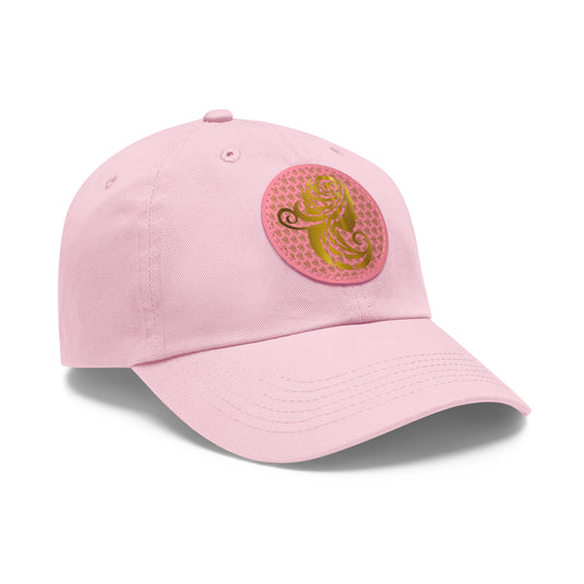 Dad Hat with Leather Patch (Round) - Emotional by Vante