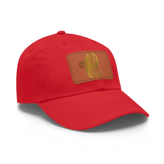 Dad Hat with Leather Patch (Rectangle) - Emotional by Vante