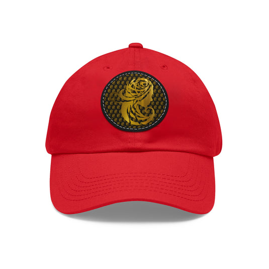 Dad Hat with Leather Patch (Round) - Emotional by Vante
