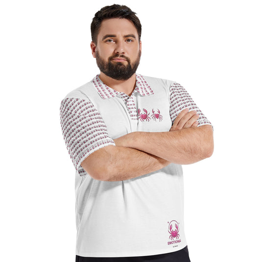 Men's All-Over-Print Polo Shirts