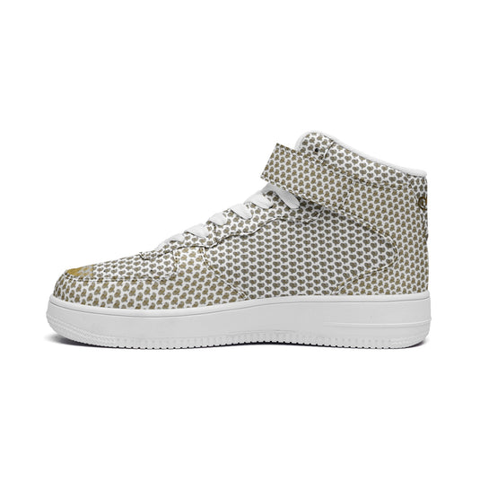 Unisex high Top Leather Sneakers - Emotional by Vante