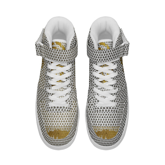 Unisex high Top Leather Sneakers - Emotional by Vante