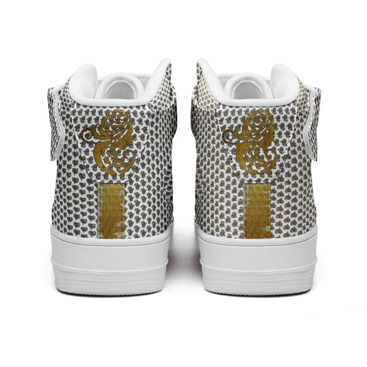 Unisex high Top Leather Sneakers - Emotional by Vante