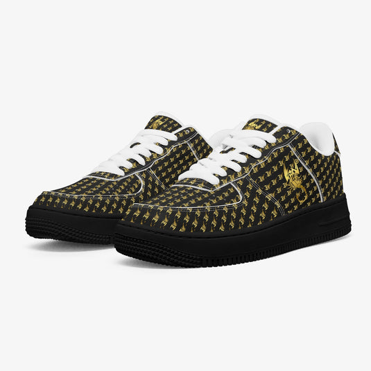 EBV Low-Top Leather Sports Sneakers - Emotional by Vante