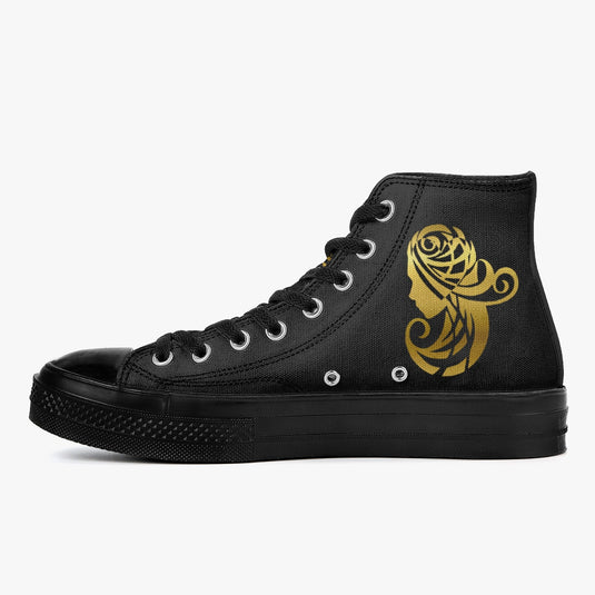 E.B.V. High-Top Canvas Sneakers - Emotional by Vante